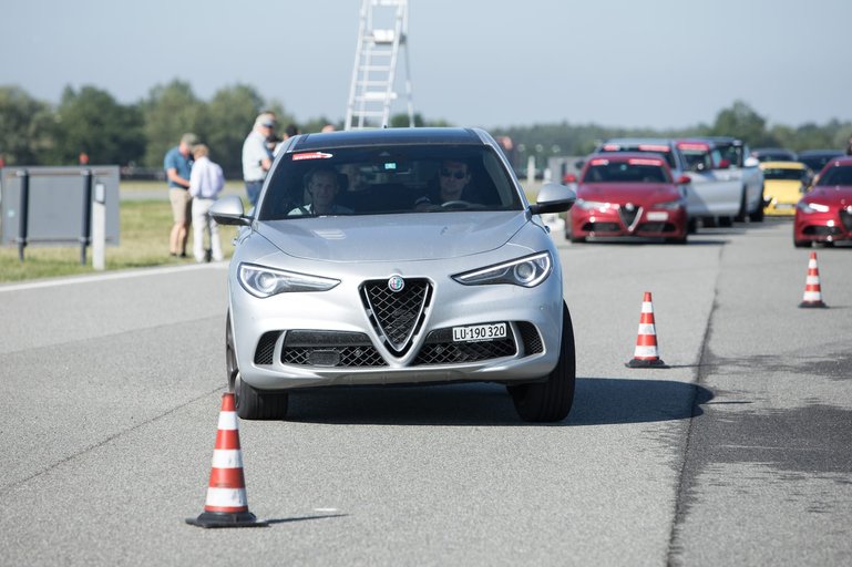 Fahrtraining in Balocco