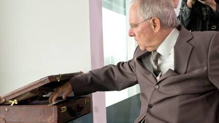 Finanzminister Wolfgang Schäuble buhlt um das Steuerabkommen. (Bild: Keystone)