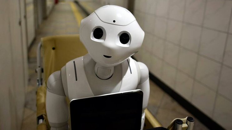 Pepper: Sollen Roboter wie Menschen Steuern zahlen? Keystone