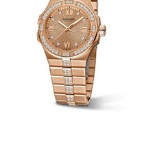 Nicht mehr nur aus Stahl, sondern auch aus Roségold und mit Diamanten: Die Alpine Eagle von Chopard.
