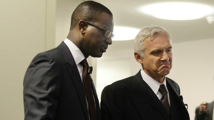 Tidjane Thiam (l.) und Urs Rohner: Der Bespitzelungsskandal ist auch ein Stellungskrieg zwischen CEO und Präsident.