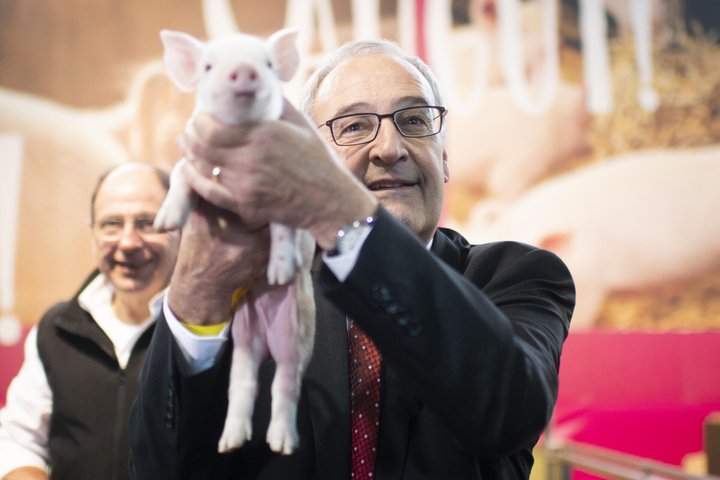 EROEFFNUNG, LANDWIRTSCHAFTSAUSTELLUNG, LANDWIRTSCHAFTSMESSE, OLMA,