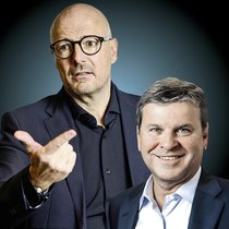 Schindler-CEO Paolo Compagna (l.) und -Präsident Josef Ming wehren sich gegen die Fusion von Kone und TK Elevator.