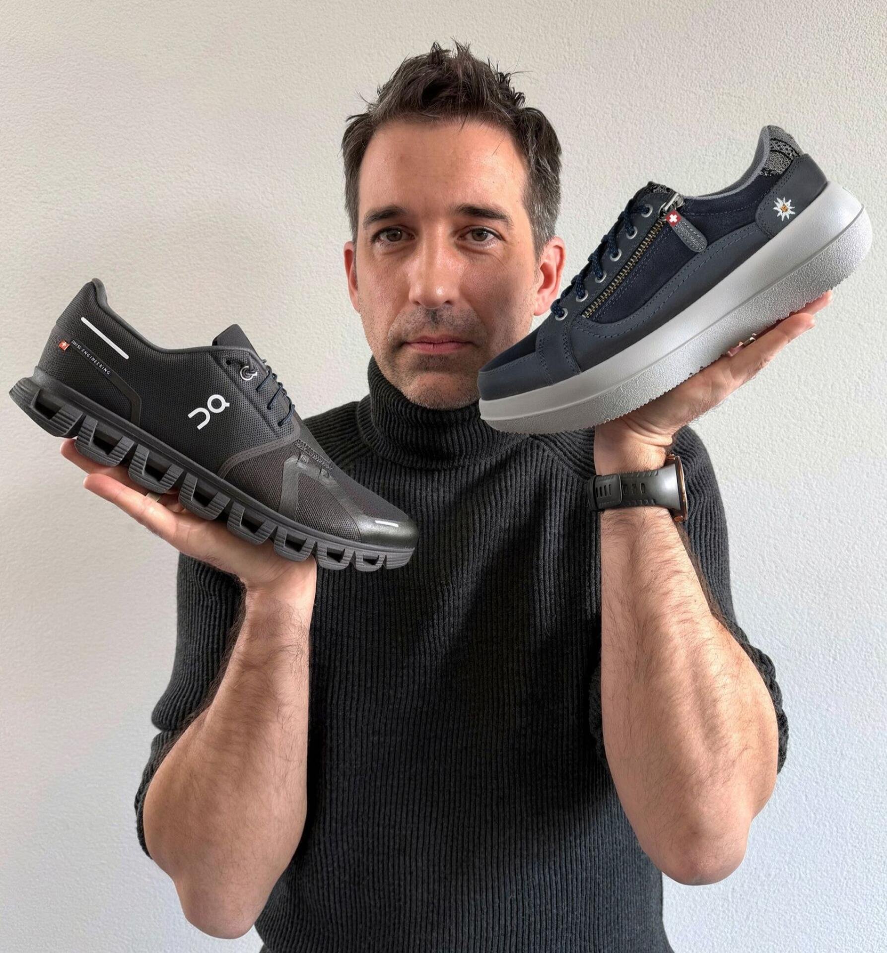 Claudio Minder, Co-CEO von Kybun-Joya: «Wir produzieren nach Schweizer Richtlinien und zu Schweizer Kosten.»