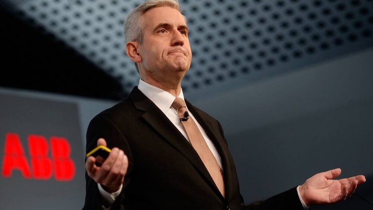 Hat erneut die Umsatzprognose eingedampft: ABB-Chef Ulrich Spiesshofer. Keystone