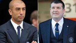 Roberto Di Matteo (l.) ist nicht mehr Trainer bei Chelsea. CEO Ron Gourlay (r.) erklärt das mit den  Auftritten und Resultaten.