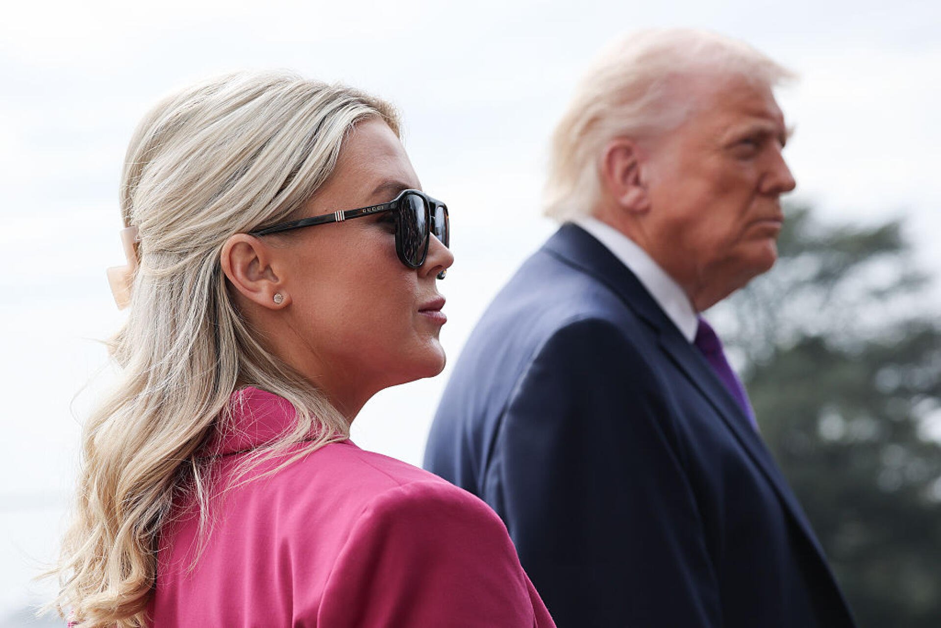 President Trump Departs Washington For Trip To Ohio And Kentucky