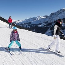Skiferien: Mit WeSki soll die Organisation ein Kinderspiel werden.  Keystone