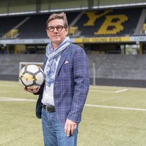 YB-Präsident Hanspeter Kienberger im Berner Wankdorf-Stadion, wie die YB-Fans ihr Stade de Suisse heute noch nennen.