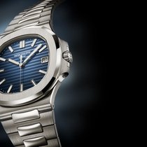Weissgold statt Stahl: Die neue Nautilus 5811 kommt im Edelmetall-Gewand daher.