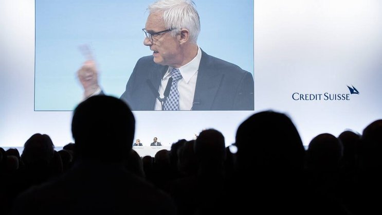 Verteidigung: An der GV erklärte sich Urs Rohner den Aktionären. Keystone
