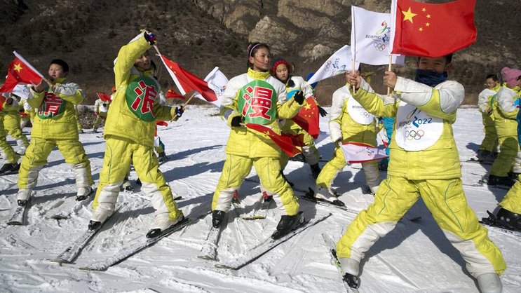 China will die Winterspiele: Doch beim Skifahren hat der Boom erst begonnen. Keystone