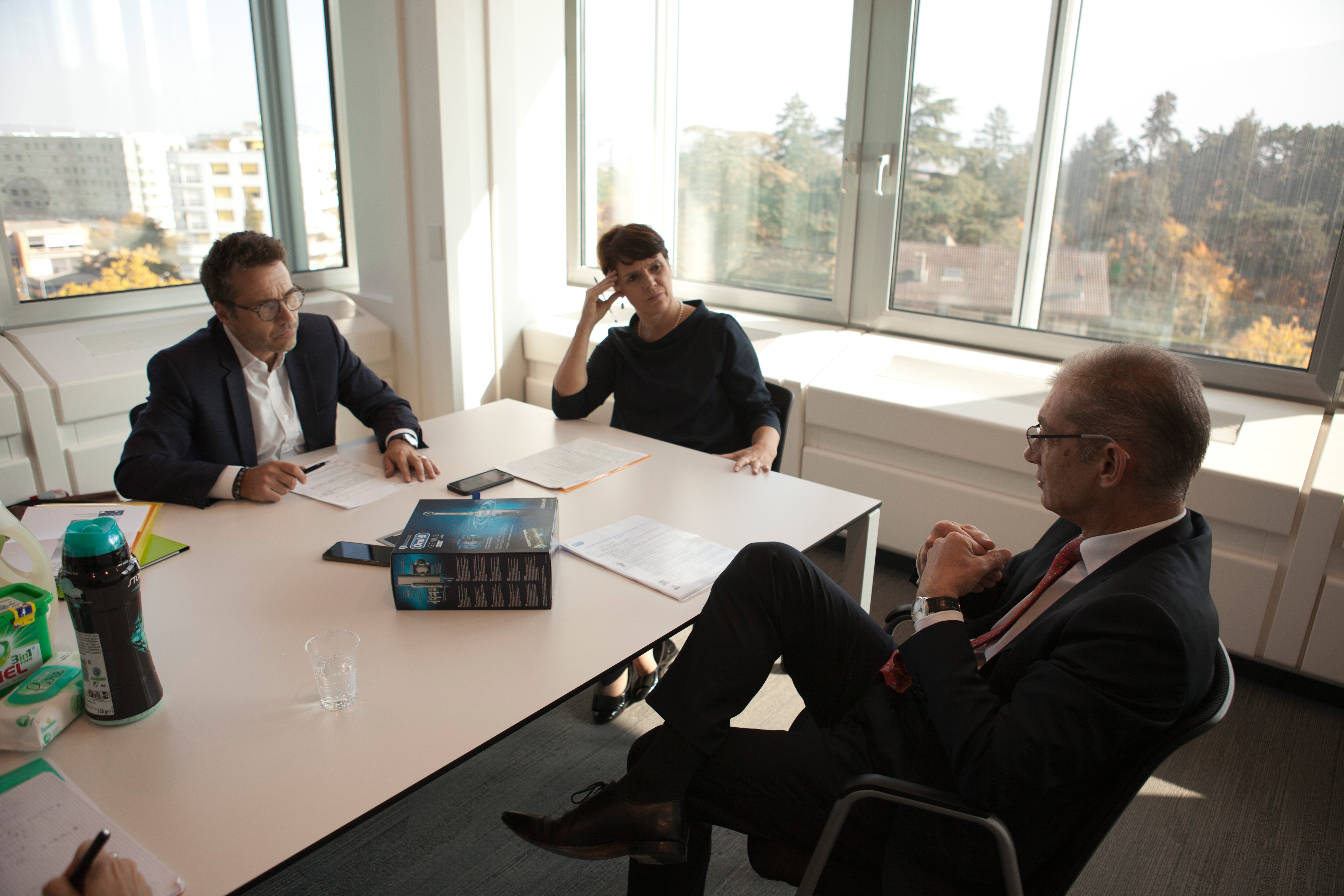 Loic Tassel, Europachef von P&G, fotografiert in der Zentrale in Genf.