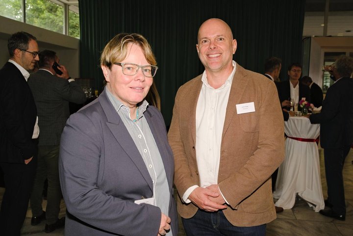 Marianne Wildi, Hypothekarbank Lenzburg; André Gisiger, GloCoach.