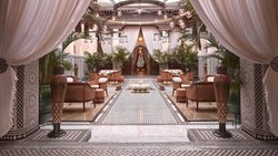 Das «Royal Mansur» in Casablanca erinnert an das Märchen «Tausendundeine Nacht».