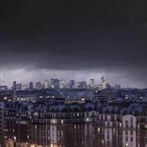 Finanzdistrikt von Paris: Die Lage könnte rasch ungemütlich werden.