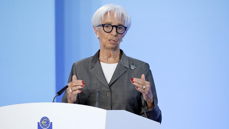 EZB-Chefin Christine Lagarde: Im WEF-Rennen vorn.