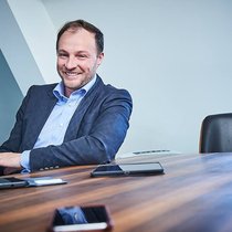 Eugen von Rubinberg: DROTR heisst seine App - ein Messanger wie WhatsApp.Gerry Nitsch