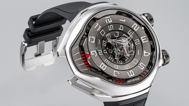 Die erste Uhr der Marke: das Modell «Black Hole».