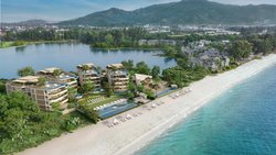 Luxusüberbauung Oceanus von Banyan Group Residences in Bang Tao, Phuket, Thailand.