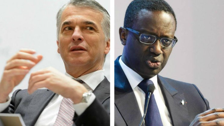 Ermotti (l.) und Thiam: Lenken die beiden Grossbanken UBS und Credit Suisse.