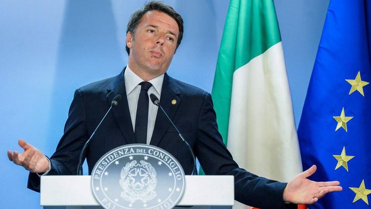 Matteo Renzi: Die Zukunft des italienischen Ministerpräsidenten steht auf dem Spiel. Keystone