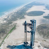 Starship von SpaceX im April 2023.