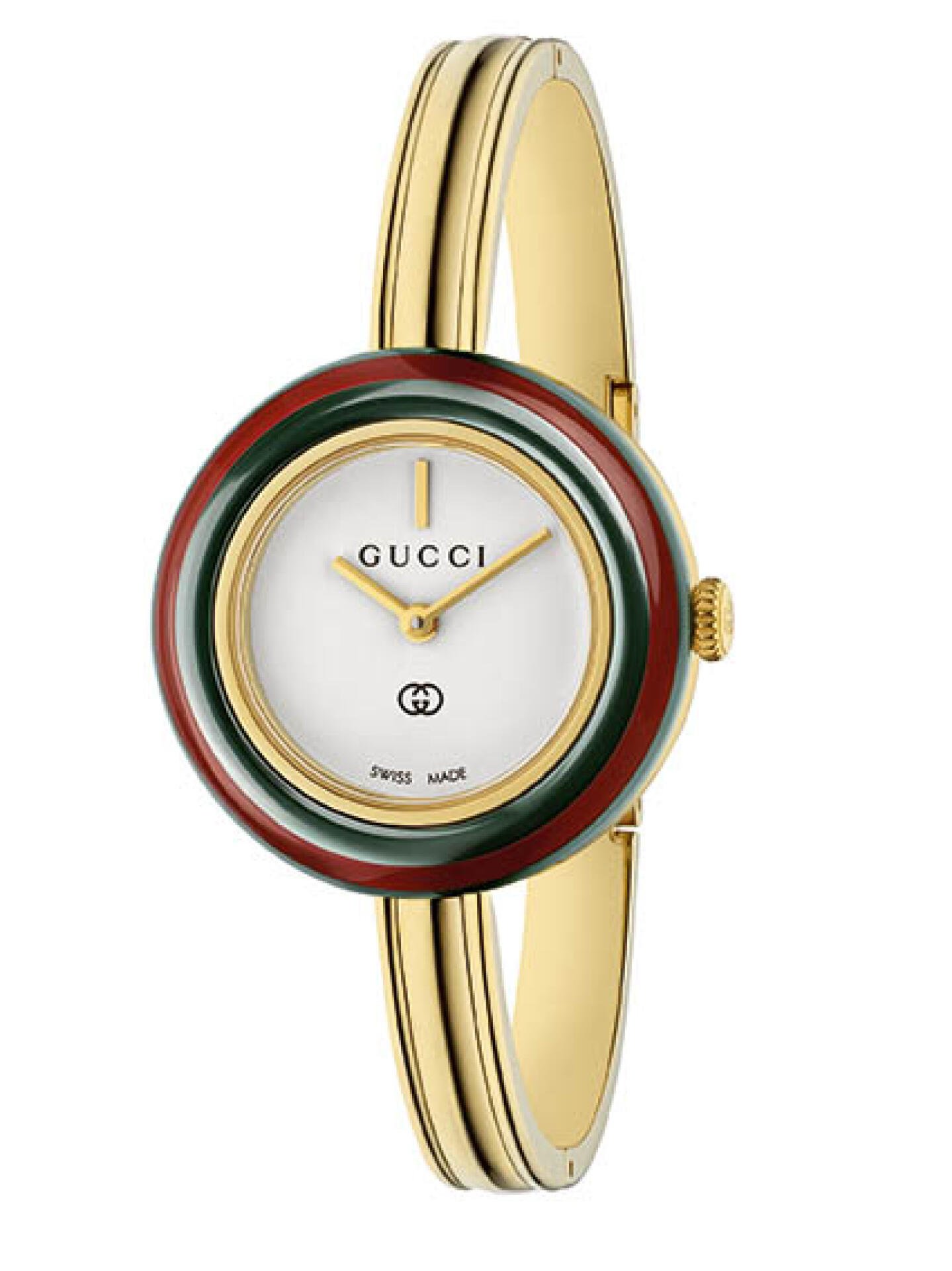 Gucci verschmilzt Armband und Uhr.