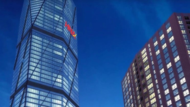 HNA-Gebäude in Qingdao: Hauptsitz ist in Haikou auf der Insel Hainan.