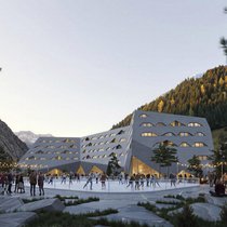 So sieht das neue Sportzentrum von Andermatt UR aus.
