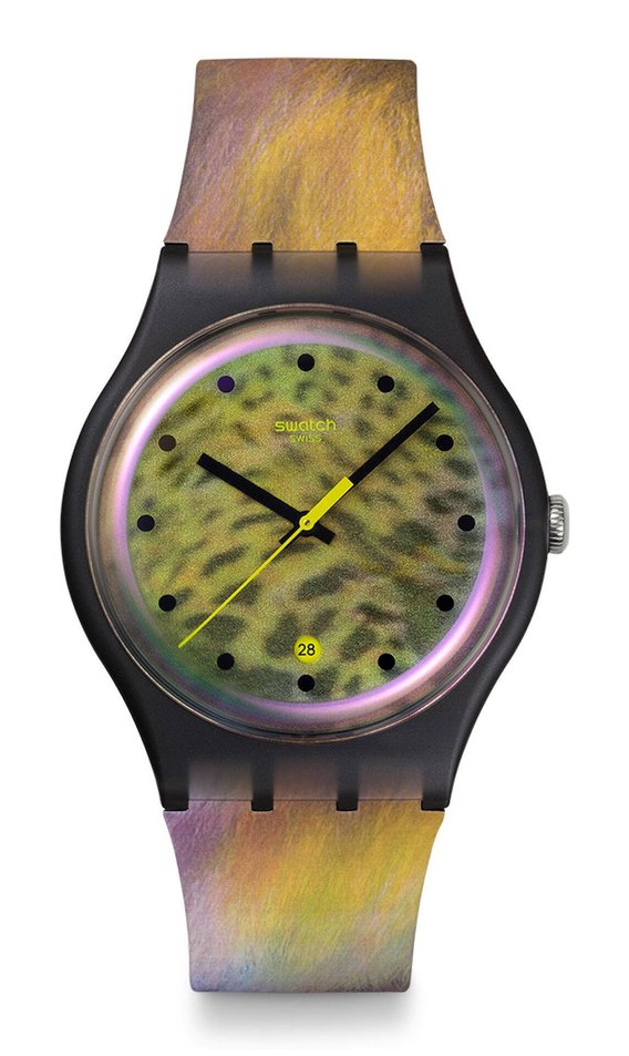Swatch Locarno
Die limitierte Edition LOCARNO78 wurde direkt von dem ikonischen Festivalplakat des Turner-Preisträgers Wolfgang Tillmans inspiriert.