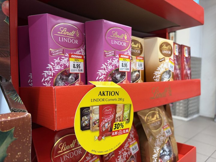 Lindt Rabattaktion
