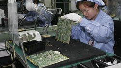 Huawei-Werk in Shenzhen: Die Android-Alternative steht bereit.