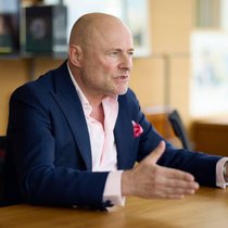 Breitling-Chef Georges Kern ist froh über den Zoll-Deal – aber nicht ganz zufrieden.
