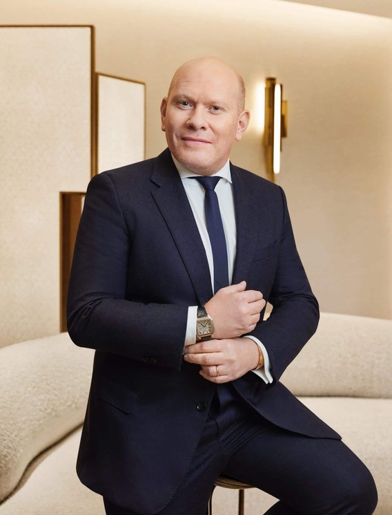 Karim Drici, Direktor der Industrie bei Cartier sowie Schirmherr über den Preis
