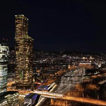 240 Meter hoch: Elysium soll an der Hardbrücke entstehen.