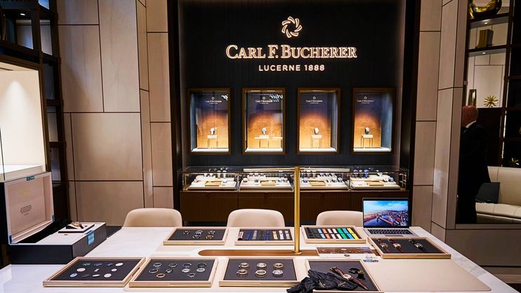 Ein Bild, das bald der Vergangenheit angehört: Verkaufsstelle der Uhrenmarke Carl F. Bucherer.