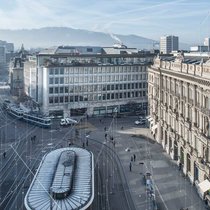 Bankenplatz Schweiz: Die grossen Player haben ehrgeizige Pläne. Keystone