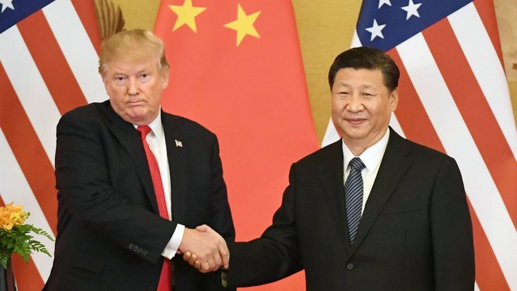 Donald Trump und Xi Jinping: Erst kündigte Washington Zölle auf chinesische Produkte an, kurz darauf folgte der Gegenschlag aus Peking.
