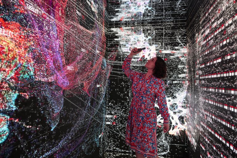 Das poppt: Impressionen von der Art Dubai 2025.