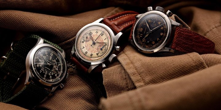 Gallet Multichron Clamshell circa 1938