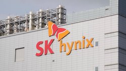 Der Hauptsitz von SK Hynix in Seoul, Südkorea.