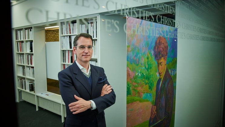 Kunstmarkt-Experte Dirk Boll in den Räumen von Christie’s in Zürich: «Ein guter Auktionator hat die Gabe, das Publikum zu verführen.»