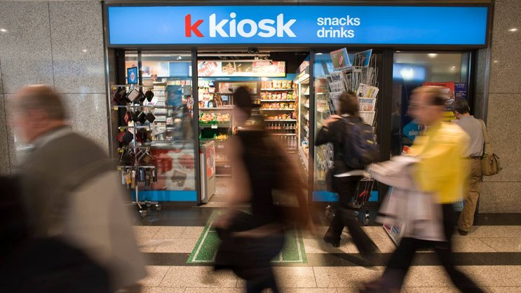 K-Kiosk am Bahnhof: Valora will neue Konzepte ausprobieren.