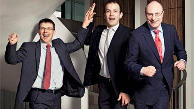 BHF Trust, Frankfurt am Main: Geschäftsführer Manfred Schlumberger (r.) mit Portfoliomanager Peter Rieth (l.).