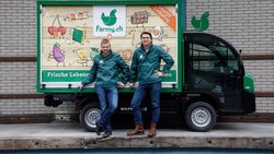 Düstere Perspektiven: Farmy fährt unter den Co-CEOs Tobias Schubert und Roman Hartmann (rechts) einer unsicheren Zukunft entgegen.