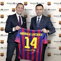 Maurice Lacroix und der FC Barcelona: exklusive Partnerschaft.  OTS Bild/Maurice Lacroix S.A.