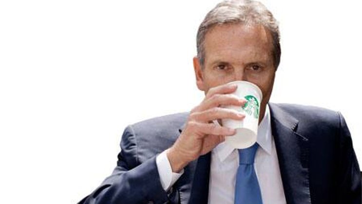 Neue Ideen, neue Rekordzahlen, neue Gegner: Starbucks-Chef Howard Schultz greift Nespresso an.