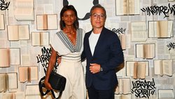 Montblanc-Chef Nicolas Baretzki mit Model Liya Kebede an einem Event in New York: Wer hat ihn von Richemont abgeworben?
