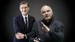 Unter CEO Flemming Ørnskov (l.) und Präsident Thomas Ebeling schossen die Galderma-Aktien seit März 2024 massiv in die Höhe.